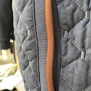 Veste homme bleu matelassée col montant Maxway 17-9824