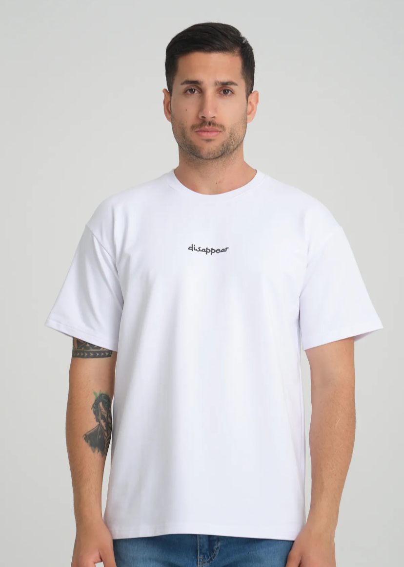 T-shirt Hallstarz oversize imprimé tapis oriental – style graphique « disappear » 24032501