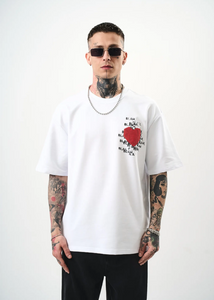 Tshirt Hallstarz Homme Blanc BlaBla