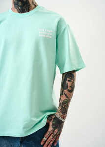 Tshirt Hallstarz Homme Not From Monaco Violet