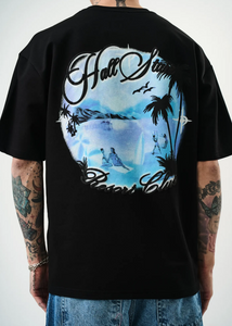 Tshirt Hallstarz Bali Noir