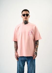 Tshirt Oversize Homme Blanc Hallstarz ENZO
