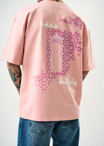 Tshirt Oversize Homme Rose Hallstarz ENZO