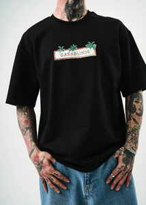 Tshirt Homme Casablinde Hallstarz Noir