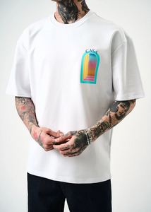 Tshirt Homme Hallstarz Blanca Arche Blanc