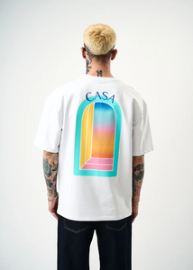 Tshirt Homme Hallstarz Blanca Arche Blanc