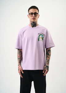 Tshirt Oversize Homme Blanca Lila