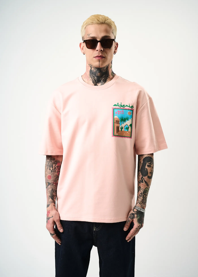 Tshirt Homme Oversize Algérie Hallstarz
