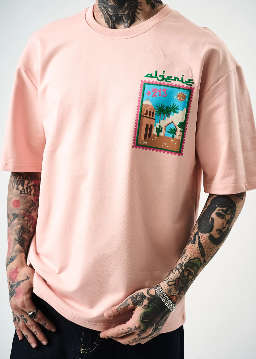 Tshirt Homme Oversize Algérie Hallstarz