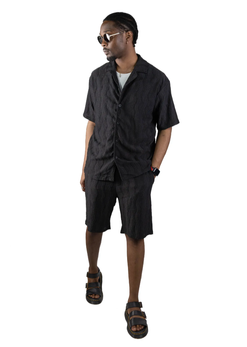 Ensemble Texturé Hallstarz Noir