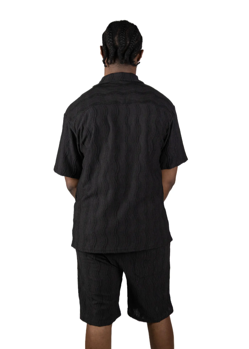 Ensemble Texturé Hallstarz Noir