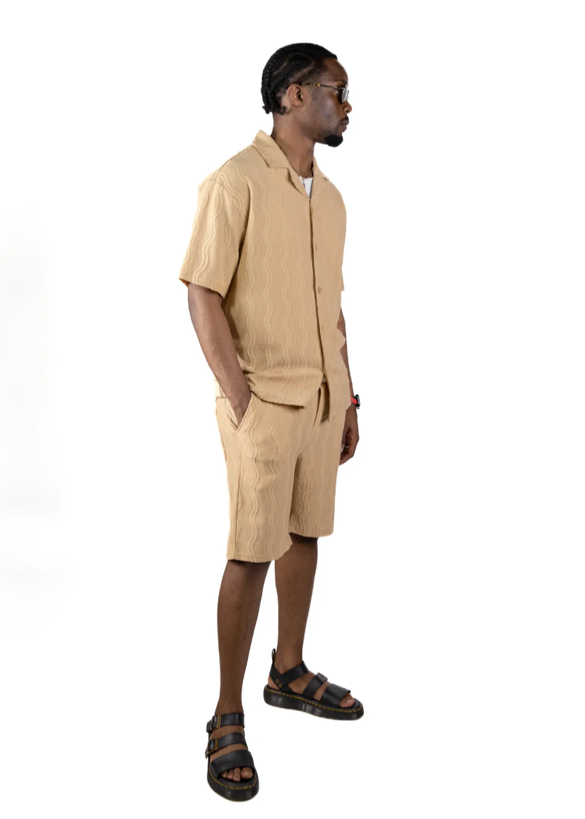 Ensemble Texturé Hallstarz Beige