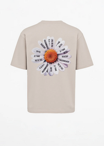 Tshirt Fleur Passion ADJ Beige