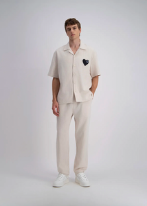 Pantalon Effet lin Beige ADJ