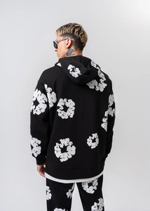 Ensemble Veste Pantalon Fleuri Hallstarz