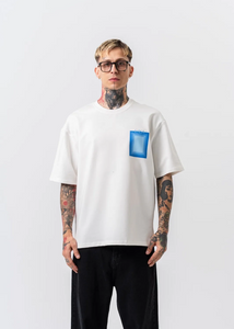 Tshirt Casa Oversize Blanc Hallstarz