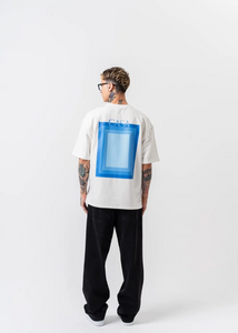 Tshirt Casa Oversize Blanc Hallstarz