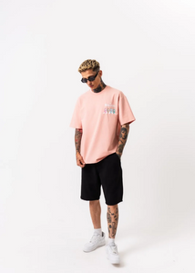 Tshirt Oversize Homme Monster Rose Hallstarz