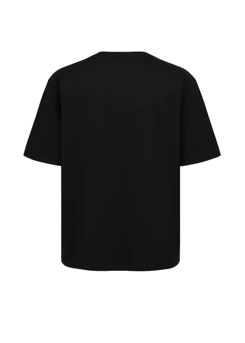 Tshirt oversize ADJ Noir Rose