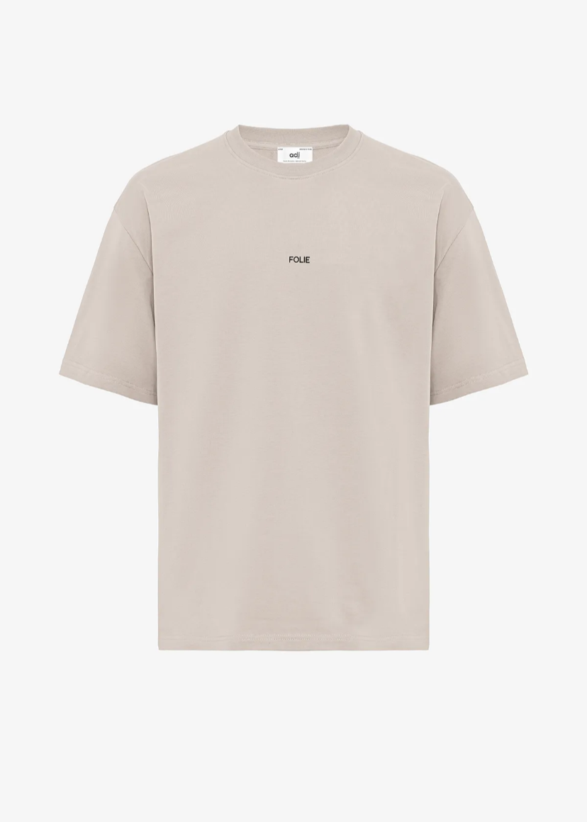 Tshirt Oversize Homme ADJ Folie Munch Beige Ghost