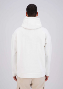 Sweat Oversize ADJ Coeur Brodé Homme Blanc