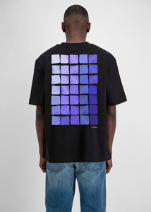 Tshirt oversize Homme ADJ backprint Noir