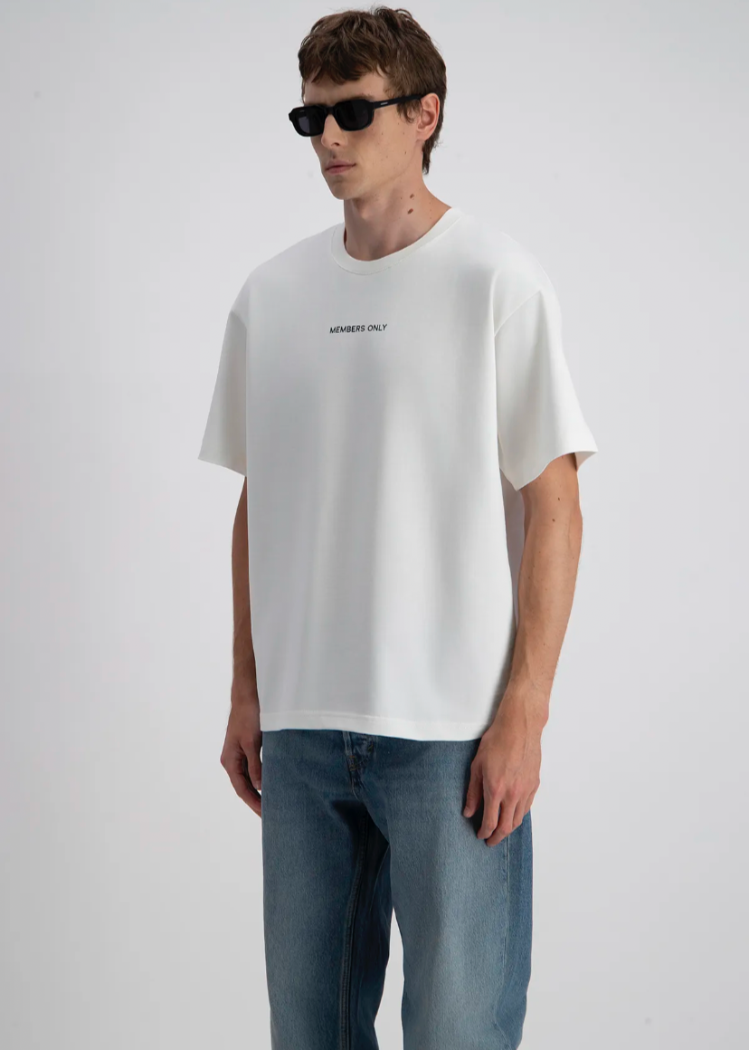 Tshirt Oversize If You Know You Know ADJ Blanc