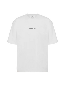 Tshirt Oversize If You Know You Know ADJ Blanc