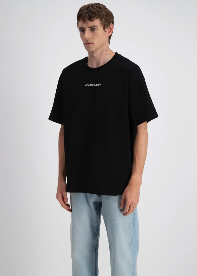 Tshirt Oversize If You Know You Know ADJ Noir