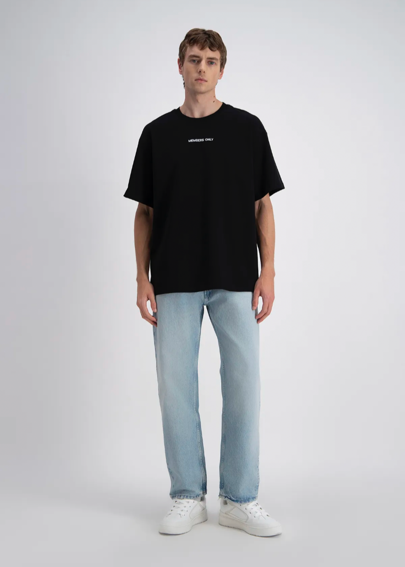 Tshirt Oversize If You Know You Know ADJ Noir