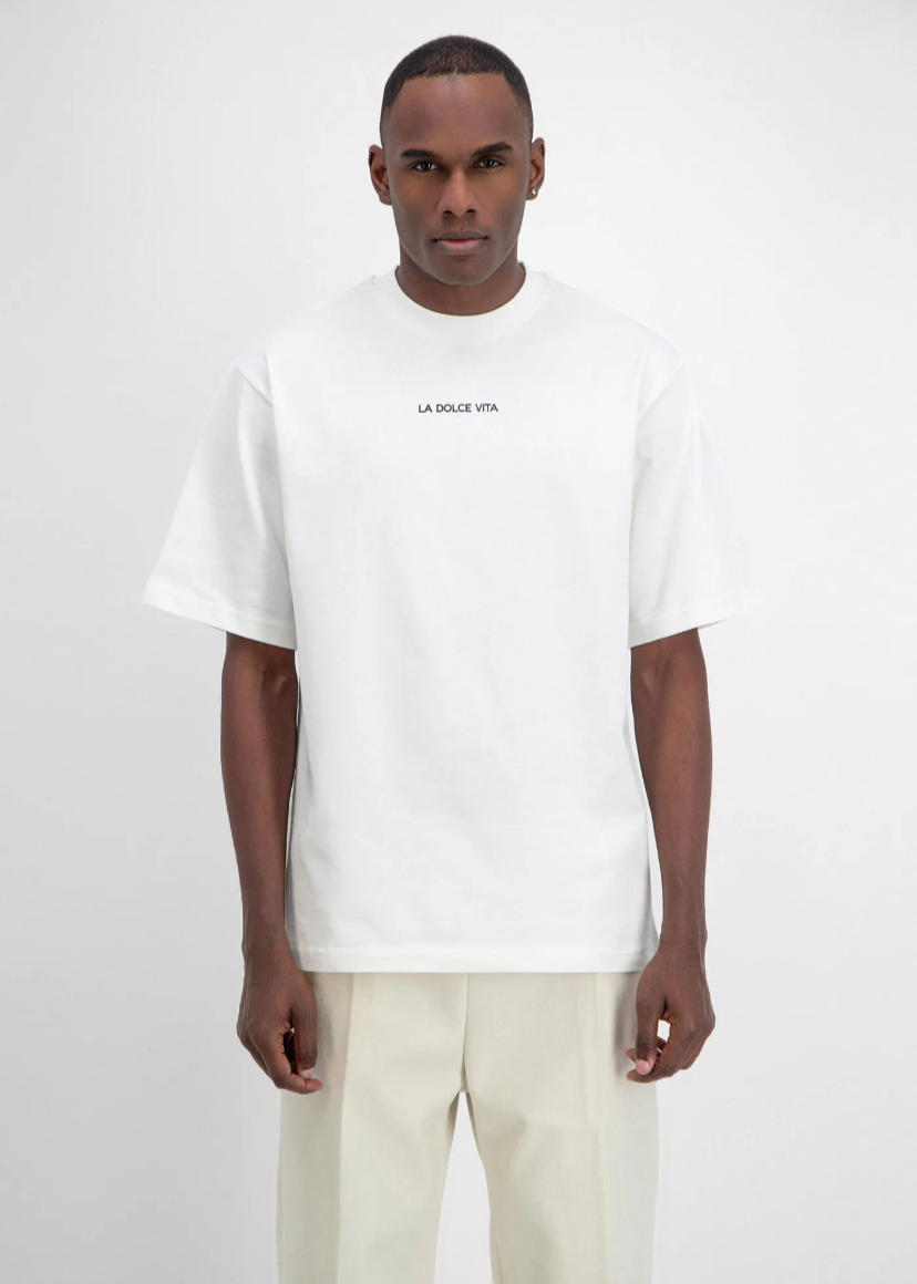 Tshirt Oversize Homme ADJ Dolce Vita Blanc