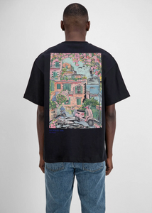 Tshirt Oversize Homme ADJ Dolce Vita Noir