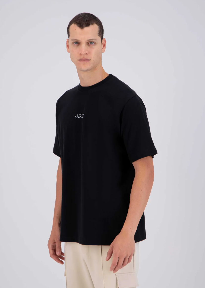 Tshirt Oversize Homme ADJ Van Gogh Noir