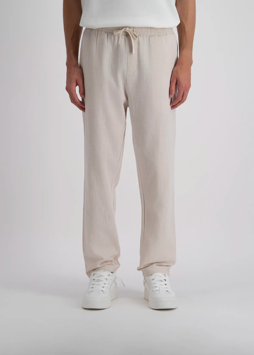Pantalon Effet lin Beige ADJ