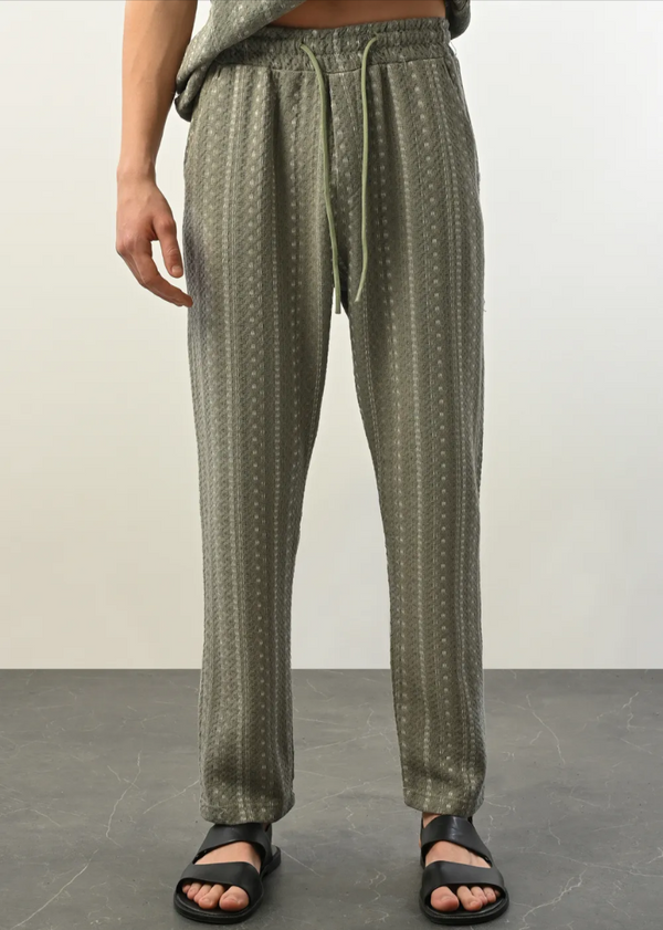 Pantalon fluide imprimé pour homme Marrakech 2222 – Kaki
