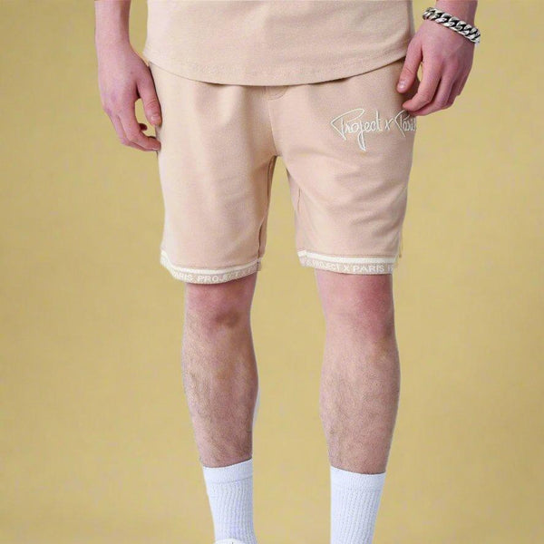 Short logo Project X Paris 2340019 – Beige (BGCC)