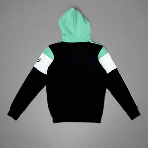 Sweat à Capuche vintage Maxway vert dos