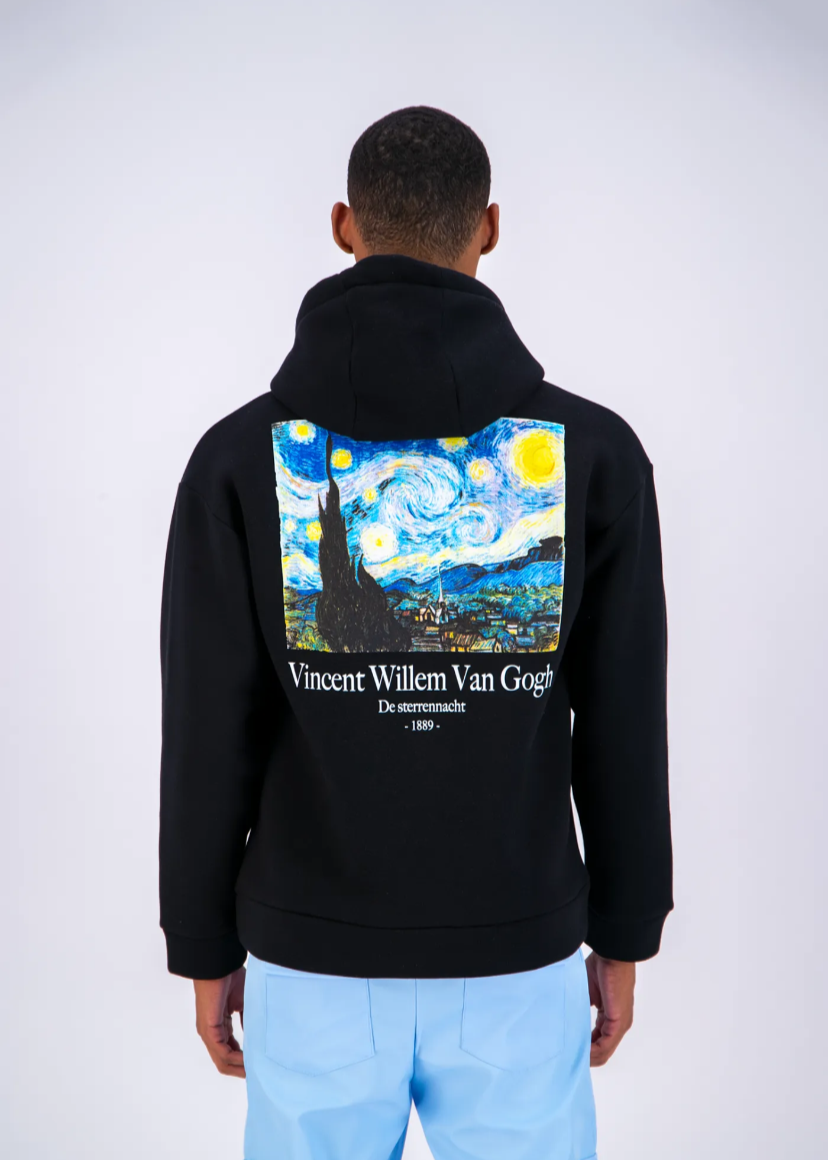 Sweat oversize Homme Van Gogh ADJ Noir