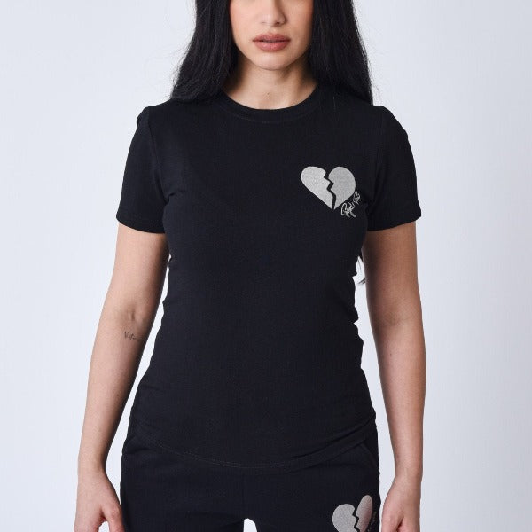 Tshirt Femme Coeur Brisé PXP F231111 – BKGG