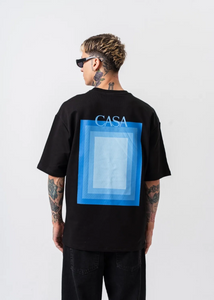 Tshirt Casa Oversize Noir Hallstarz
