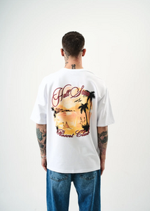 Tshirt Hallstarz Homme Bali Blanc