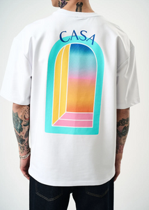 Tshirt Homme Hallstarz Blanca Arche Blanc