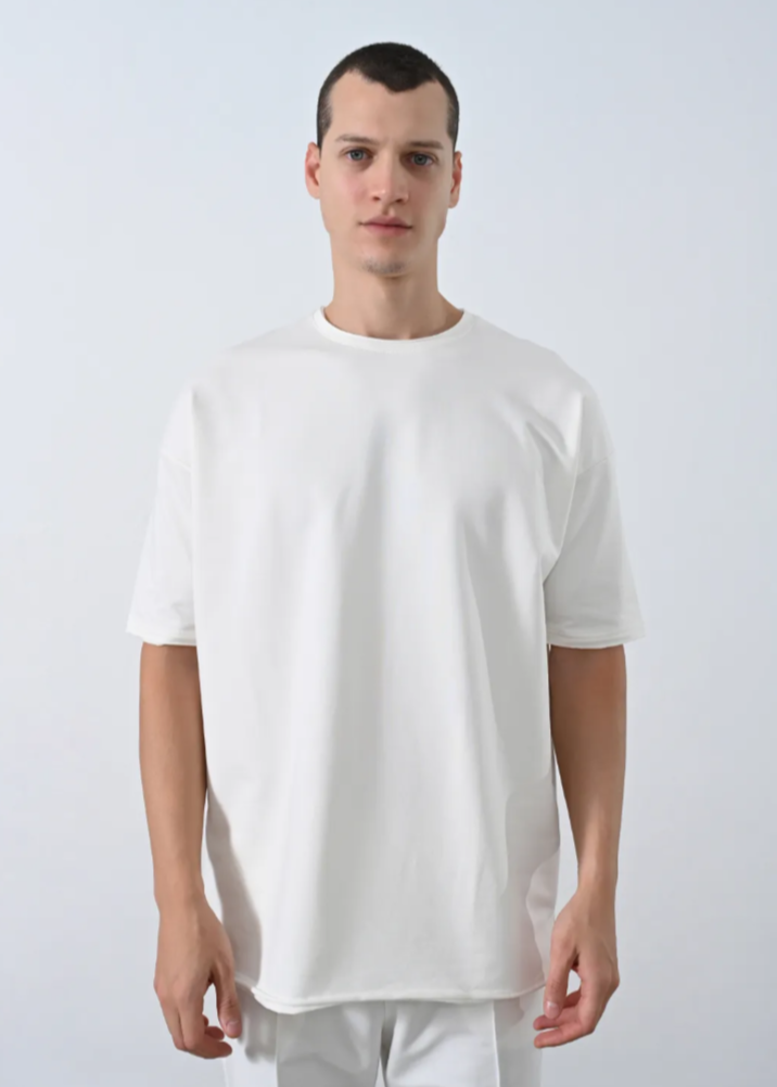 Tshirt Homme Oversize Marrakech Blanc