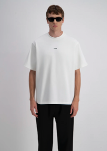 Tshirt Oversize Homme ADJ Folie Munch Blanc