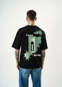 Tshirt Oversize Homme Noir Hallstarz ENZO