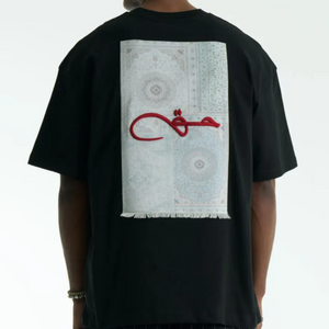 shirt imprimé t shirt oriental homme