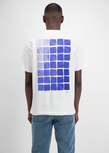 Tshjirt oversize Homme ADJ backprint Blanc
