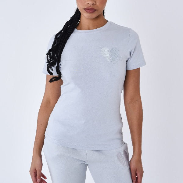 Tshirt Femme Coeur Brisé PXP F231111 – FB