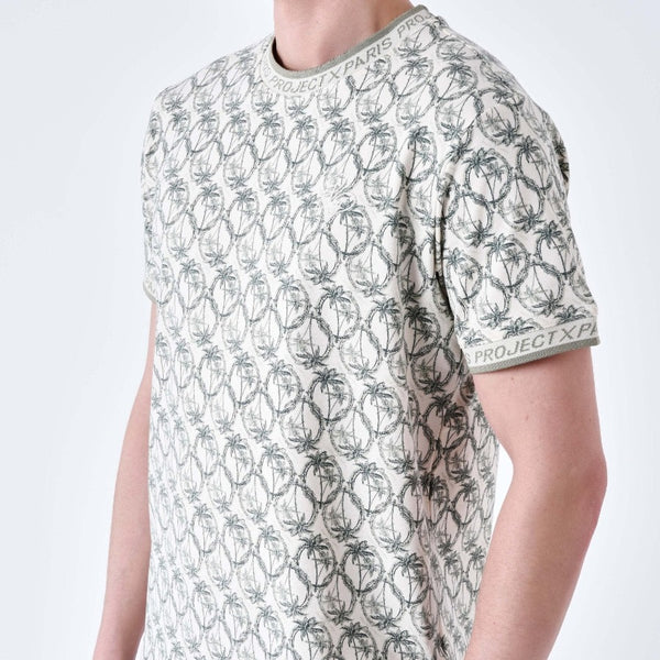 Tee shirt Palmier PXP 2410108 – Craie